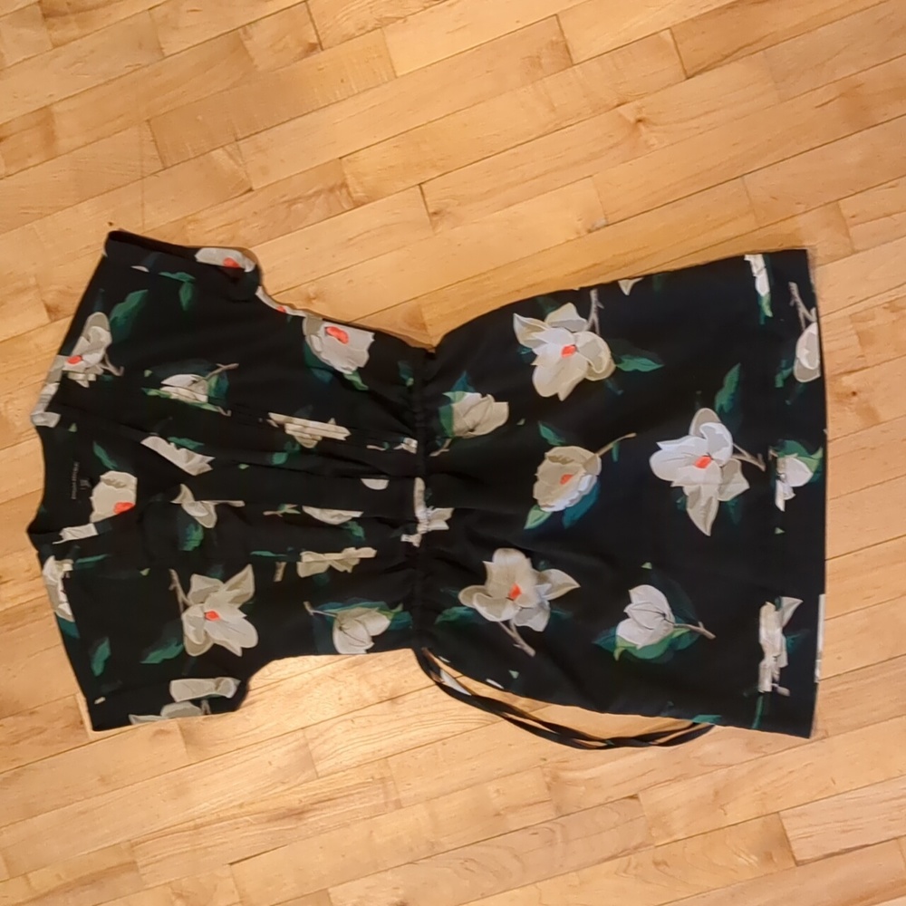 Floral dress from Banana Republic